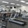 a gym with exercise equipment