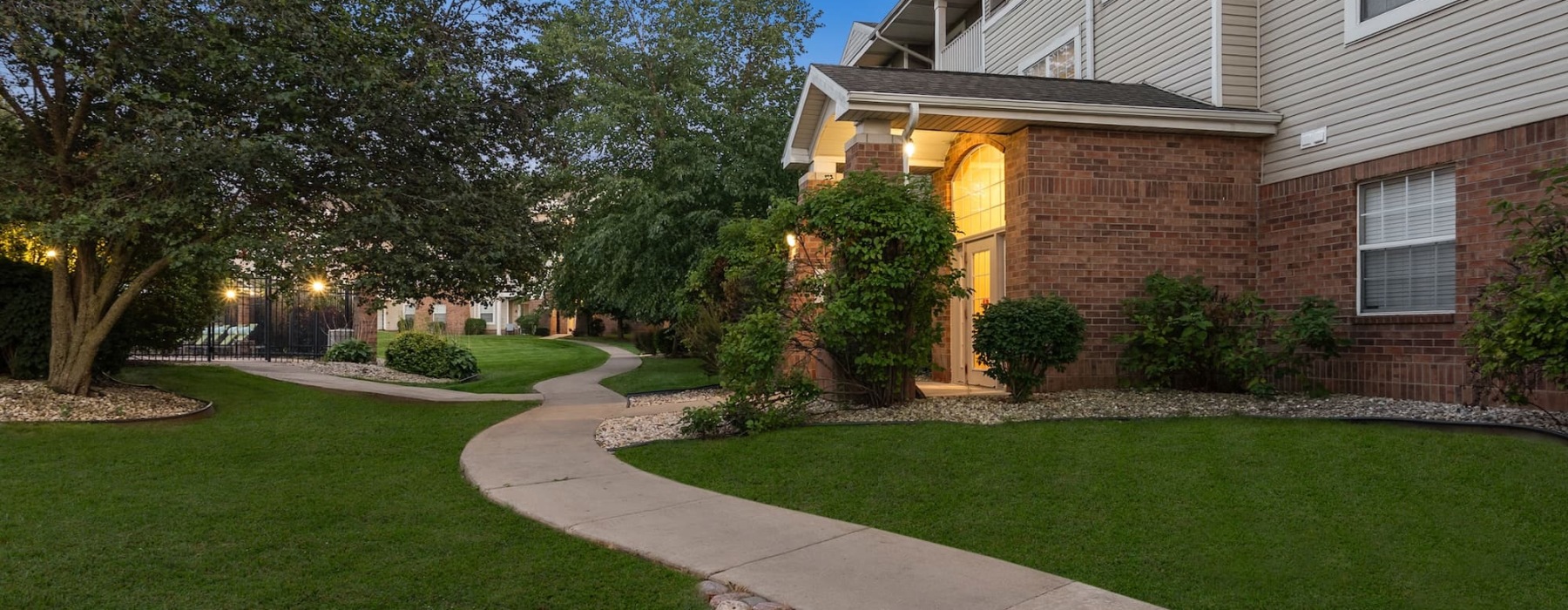 trails throughout property