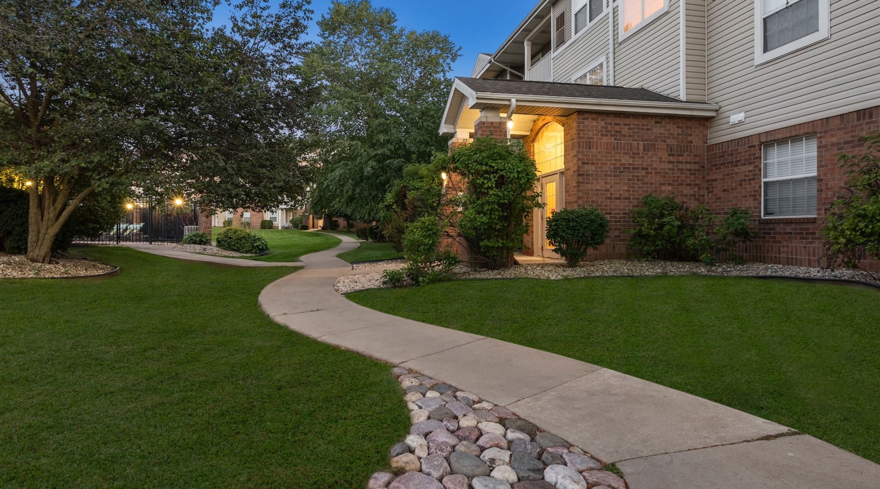 trails throughout property